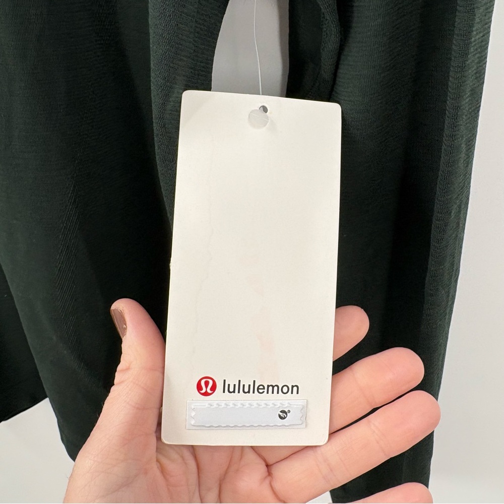 Lululemon Swiftly Relaxed Long Sleeve Tee Legacy Green Size 4 New - Picture 6 of 10